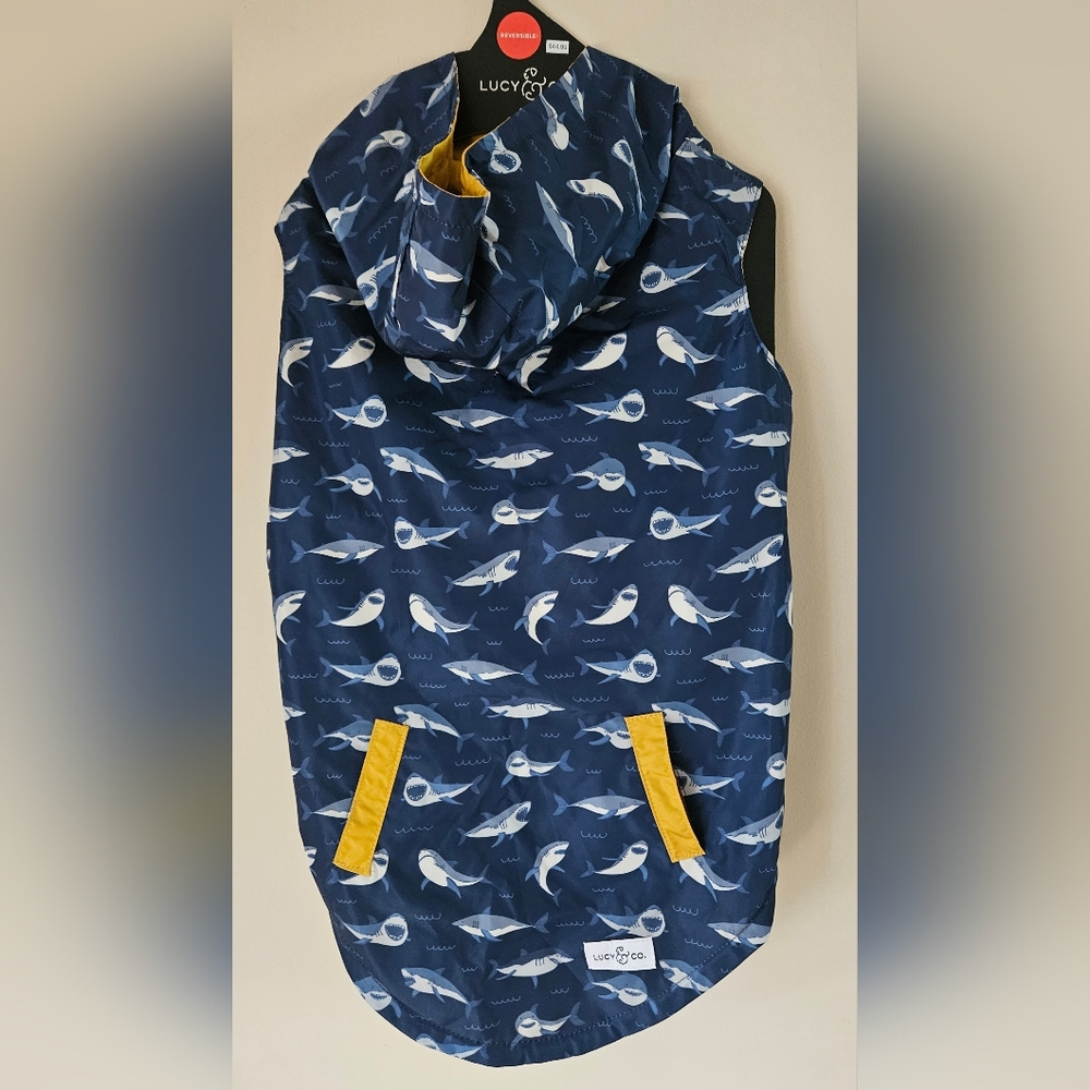 Lucy & Co Reversible Dog Rain Coat